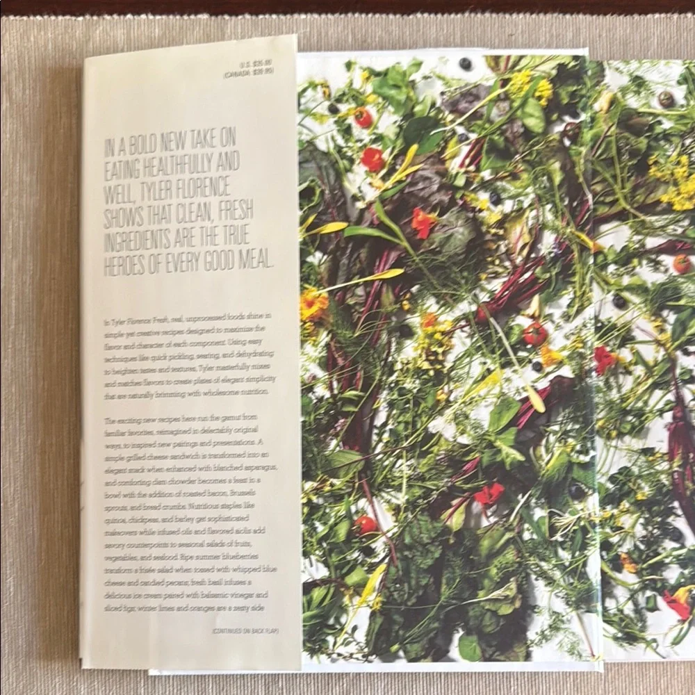 Tyler Florence Fresh Hardcover Cookbook